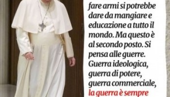 Il Papa chiede una tregua pasquale per la pace