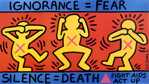 Keith Haring AIDS