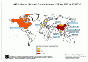 Sars nel Mondo