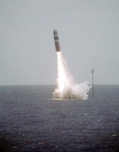 Immagine 3 lancio da sottomarino di un missile UGM 73 Poseidon