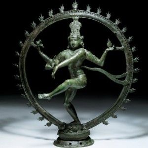 Shiva Nataraja, bronzo, 12° secolo.