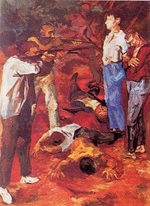 Guttuso fucilazione in campagna