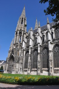 La cattedrale di Rouen.