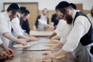 Matzoth Bread Is Prepared For Passover In Israel