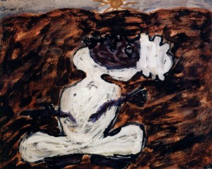 Jean-Dubuffet-Arabe-en-prière-1948.