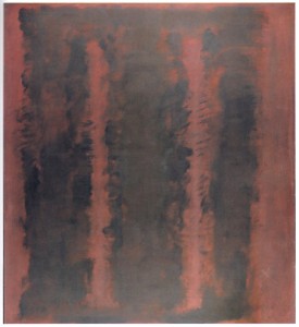 Nero su marrone (abbozzo per Murale Seagram), 1958, Olio su tela, Londra Tate Gallery.