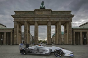 Formula E a Berlino.