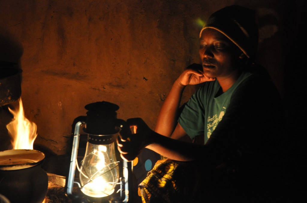 kerosene lamps