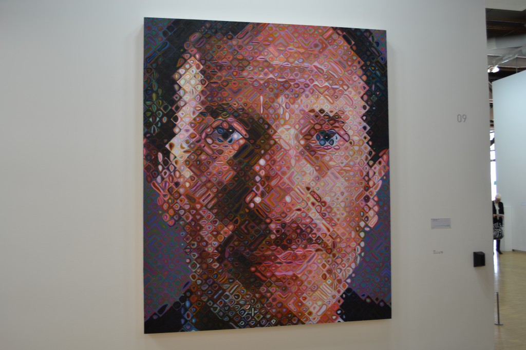 Chuck Close, Arne (1999-2000), collezione del Centre Pompidou.