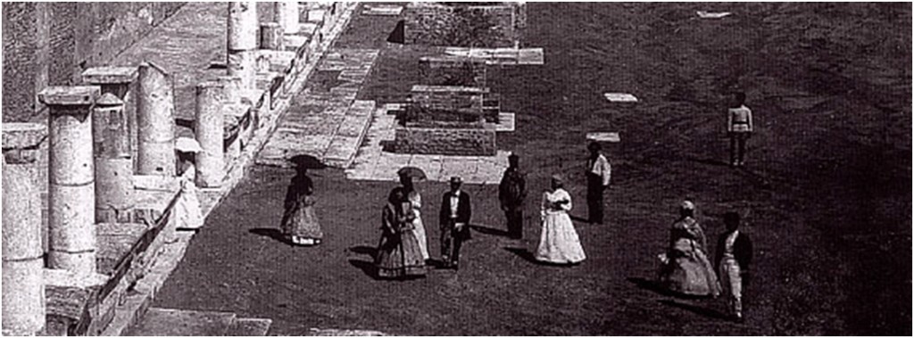 Immagine storica di Pompei.