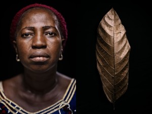 H.LE NUOVE DONNE DEL CACAO. Akissi Kaliado, Villaggio di Gho, Costa d'Avorio. 27.5.2015. FOTO FRANCESCO ZIZOLA PER LUIGI ZAINI spa